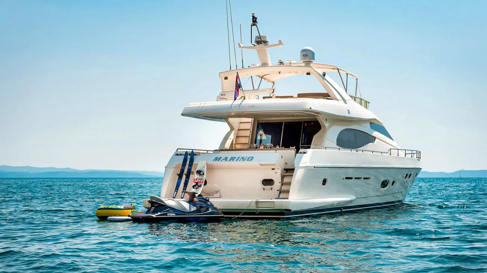 Ferretti Yacht 730 Marino in Adriatic Sea